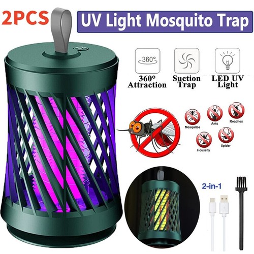 2pcs rechargeable led bug - uv,