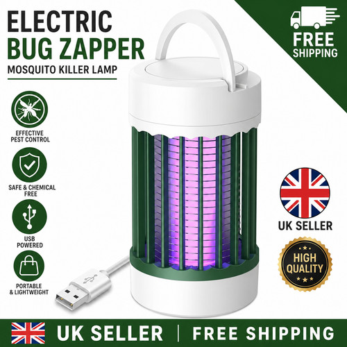 Electric shock bug zapper - electric, uv