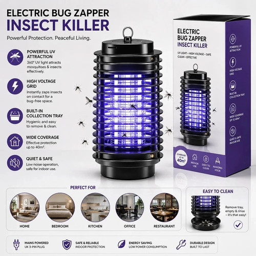 Electric fly bug mosquito - fly,