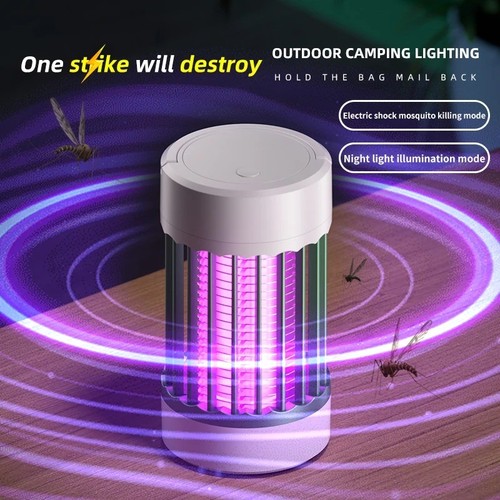 Electric shock bug zapper - shock, uv